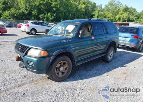 2004 Mitsubishi Montero Sport Ls from USA, damaged, VIN JA4MT21R84J002008